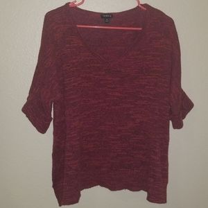 Pink and purple sweater